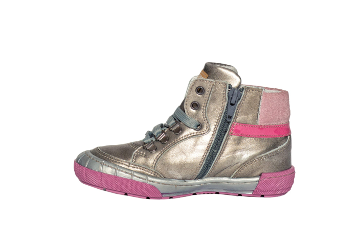 Ghete copii piele KID Silver [4]