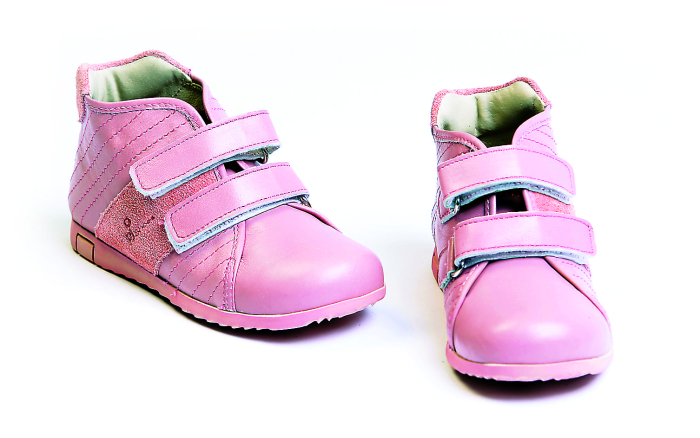 Ghete fete piele pj shoes Seby roz [1]