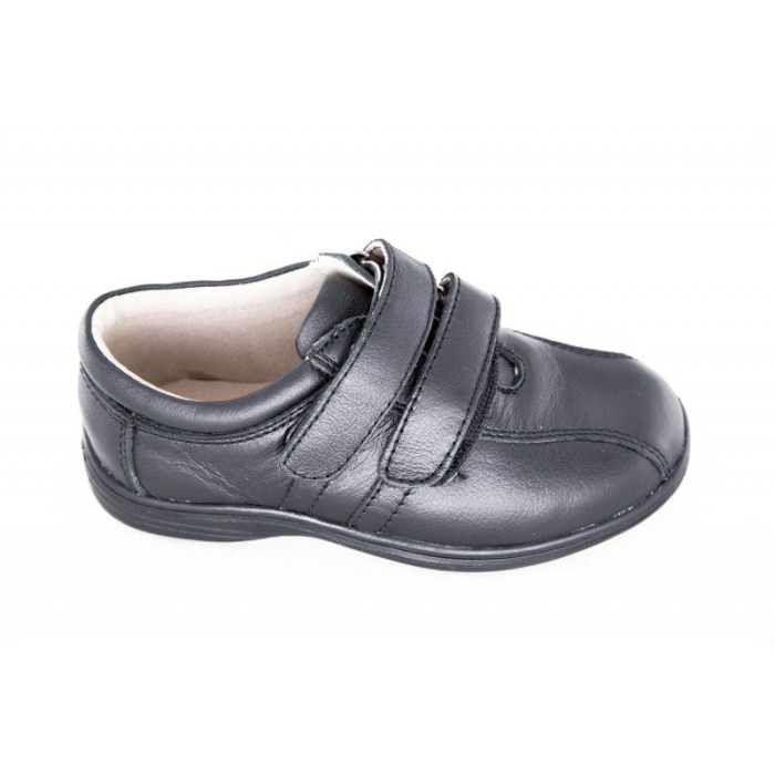 Pantofi copii din piele bleumarin [3]