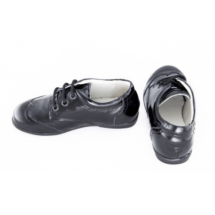 Pantofi piele copii lac nero [3]