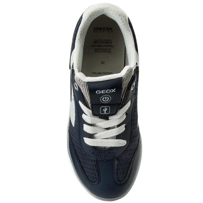 Pantofi Sport Copii Geox Navy cu Leduri [9]