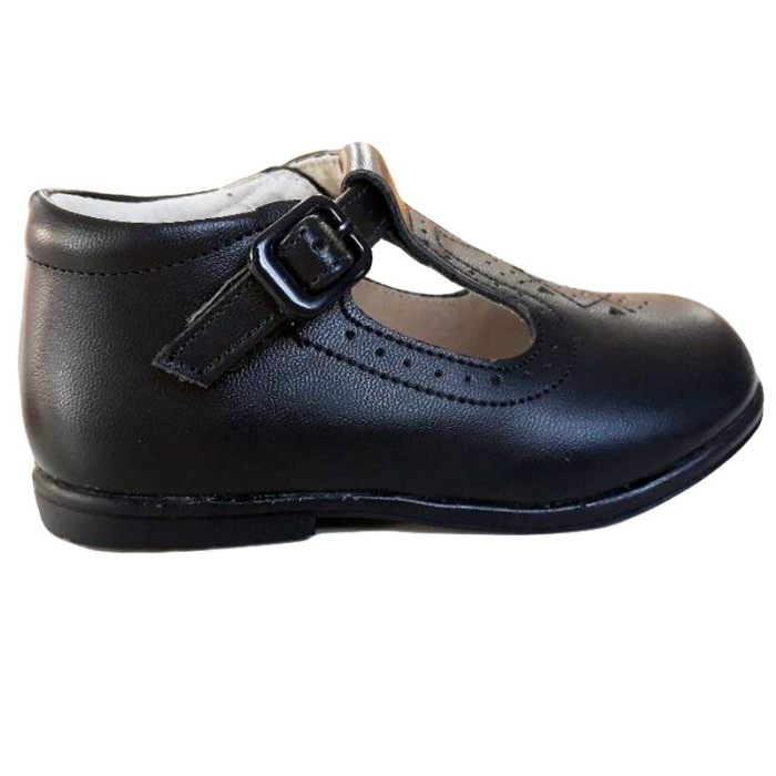 Pantofiori copii bleumarin din piele naturala [1]