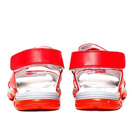 Sandale piele baieti Roy Rosu Pj Shoes [5]