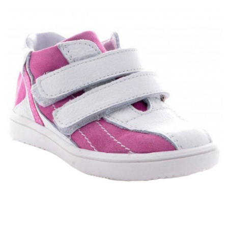 Incaltaminte sport - Adidasi fete piele alb roz