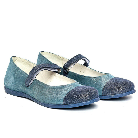 Incaltaminte Fete - Balerini fete Cherry Jeans PJ Shoes