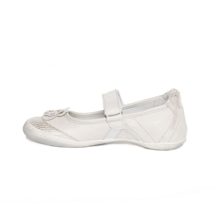 Balerini fete Nadia argintiu PJ Shoes [1]