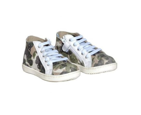 Incaltaminte sport - Bascheti piele copii Rocky army verde
