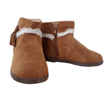 Cizme copii din piele intoarsa camel 20-25 [1]