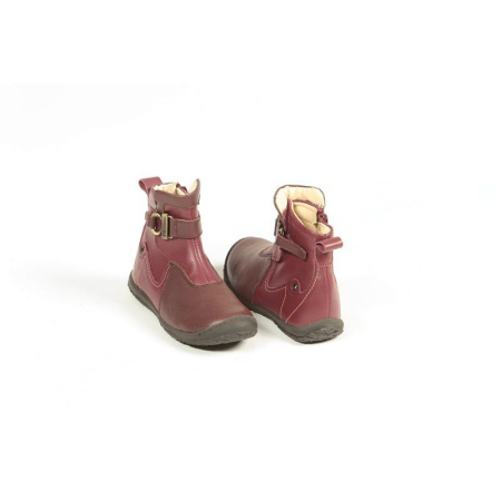Cizme copii piele Norma bordo Pj Shoes [1]