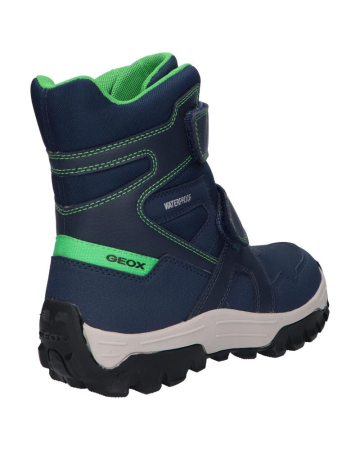Cizme de zăpadă Geox J Himalaya B Wpf Navy/Green [5]