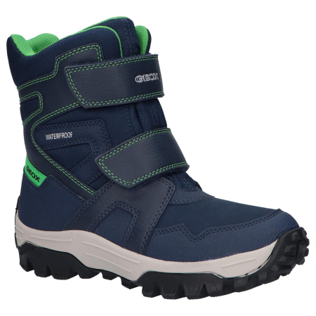 Ghete si Cizme de blana - Cizme de zăpadă Geox J Himalaya B Wpf Navy/Green