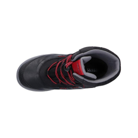 Cizme de zăpadă Geox J Sveggen Black/Red [5]