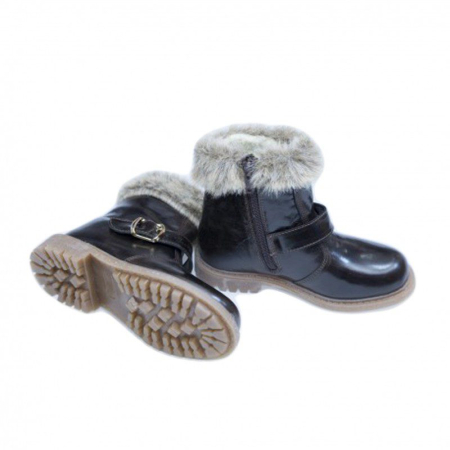 Cizme fete piele maro Tino 2752 [1]
