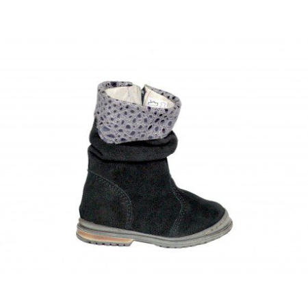 Cizme fetite piele Lilly negru Pj shoes [3]