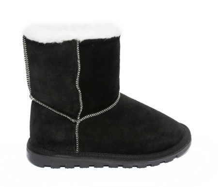 Cizme Ugg-uri copii Milano negru Pj Shoes [2]