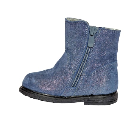 Cizmulite copii piele Leyla blu Pj Shoes [3]