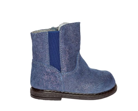 Cizmulite copii piele Leyla blu Pj Shoes [2]