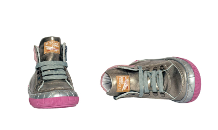 Ghete copii piele KID Silver [1]