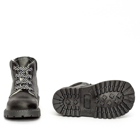 Ghete copii piele Luca Pj Shoes nero [3]