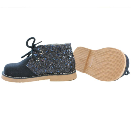 Ghete fete piele bleumarin [1]