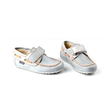 Pantofi Baieti - Mocasini piele baieti Jose blu Pj Shoes
