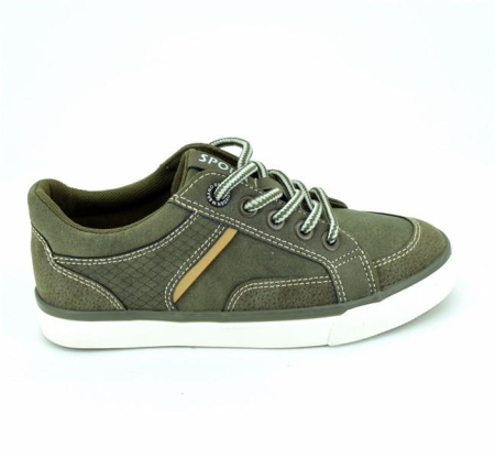 Pantofi baieti sport cu siret jeans/kaki/crem [1]