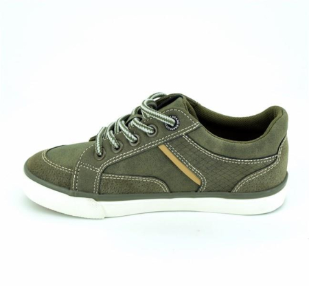 Pantofi baieti sport cu siret jeans/kaki/crem [2]