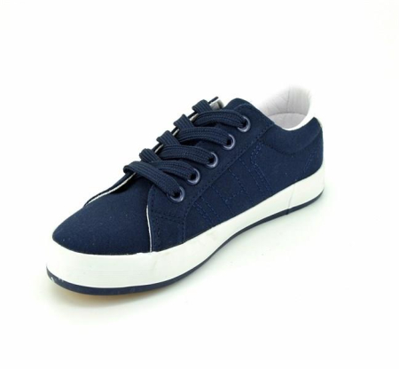Pantofi casual cu siret bleumarin/rosu/alb [5]