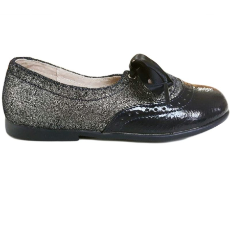 Pantofi si Balerini - Pantofi copii bleumarin din piele naturala