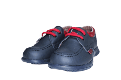 Pantofi Copii din Piele Naturala Bleumarin [1]