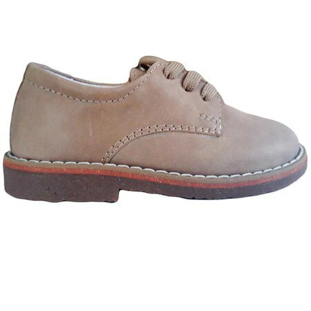 Pantofi Baieti - Pantofi copii piele Denis bej Pj Shoes