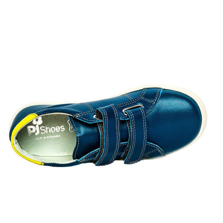 Pantofi copii sport Pj Shoes Skate turcoaz galben [3]
