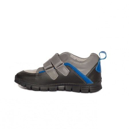 Pantofi piele sport Salvatore negru gri [1]