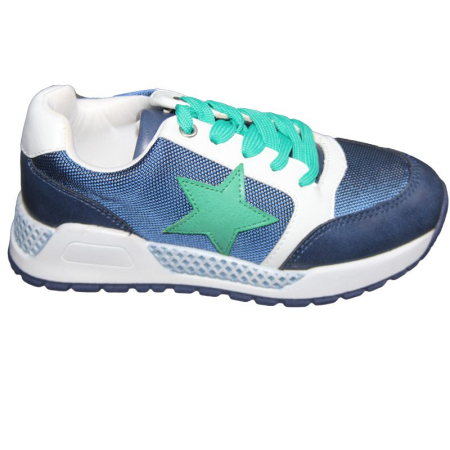 Incaltaminte sport - Pantofi sport copii alb bleumarin
