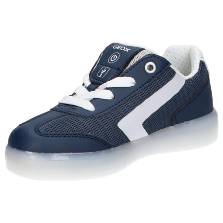 Pantofi Sport Copii Geox Navy cu Leduri [2]