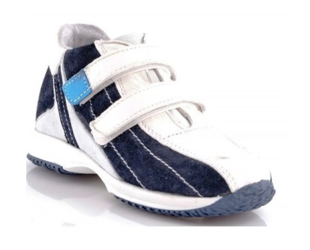 Incaltaminte Baieti - Pantofi Sport Copii piele blu alb