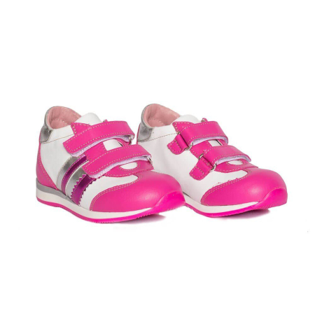 Pantofi sport piele Costa fuxia [3]