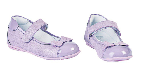 Pantofi si Balerini - Pantofiori fete piele Pj Shoes Pico mov