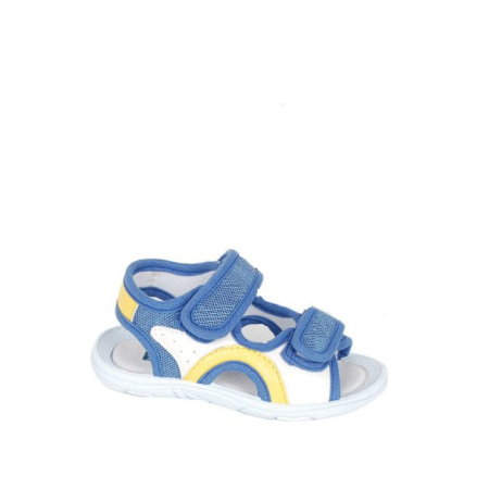 Sandale copii cu reglaj pe picior jeans/bleumarin [4]