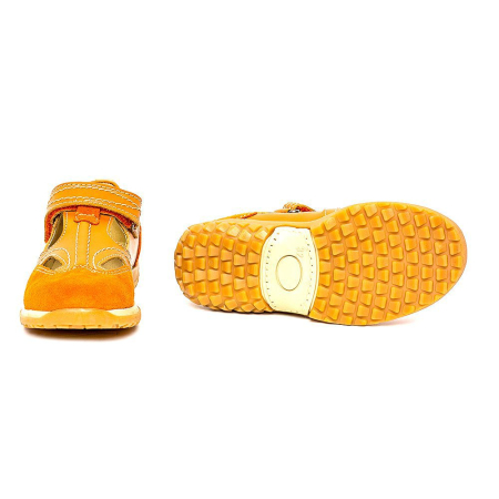 Sandale copii piele Pj Shoes 174 portocaliu [2]