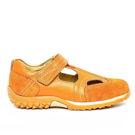Sandale copii piele Pj Shoes 174 portocaliu [1]