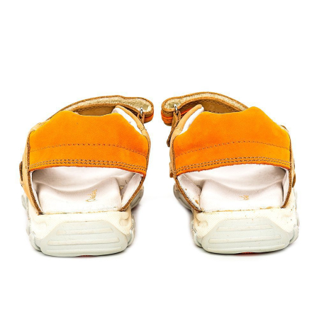 Sandale copii piele Pj Shoes portocaliu [2]