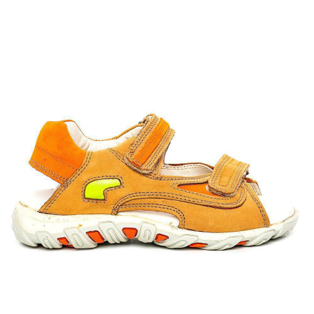 Sandale copii piele Pj Shoes portocaliu [3]
