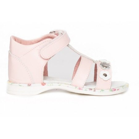 Sandale din piele Eva PJ Shoes Roz [1]
