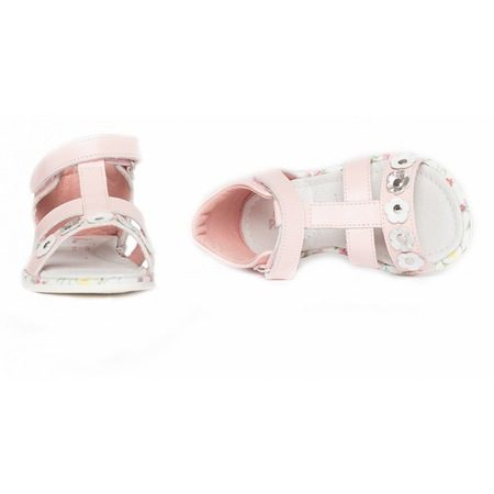 Sandale din piele Eva PJ Shoes Roz [2]