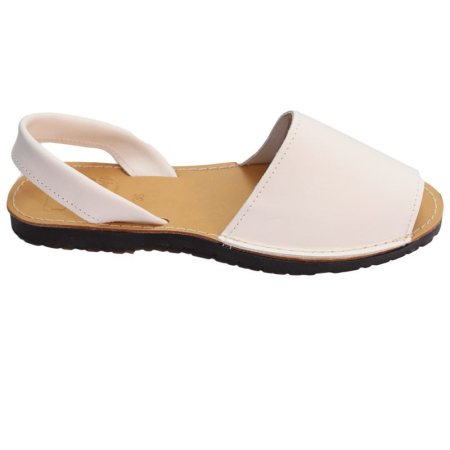 Pentru Mamici - Sandale din piele naturala albe 36-41