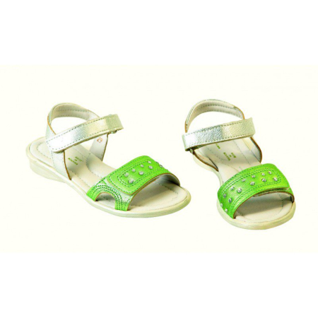 Sandale Fete - Sandale fete piele Anna verde