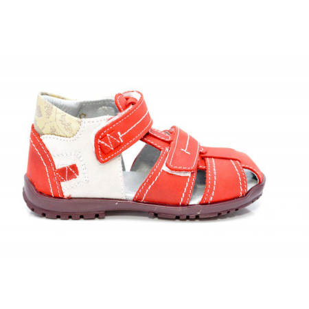 Sandale piele copii Red [2]