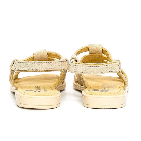 Sandale piele fete Gladiator Bej PJ Shoes [1]