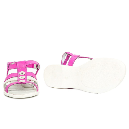 Sandale piele fete Gladiator Lila PJ Shoes [2]